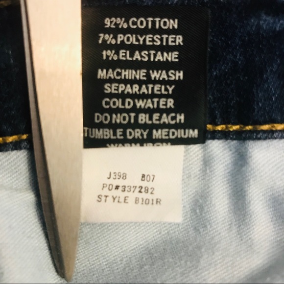 BKE Reserve Addison Skinny Jeans Blue Stretch Denim Women’s Size 27R - Picture 10 of 14